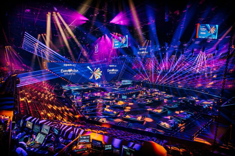 Podium Eurovisiesongfestival Rotterdam Ahoy
