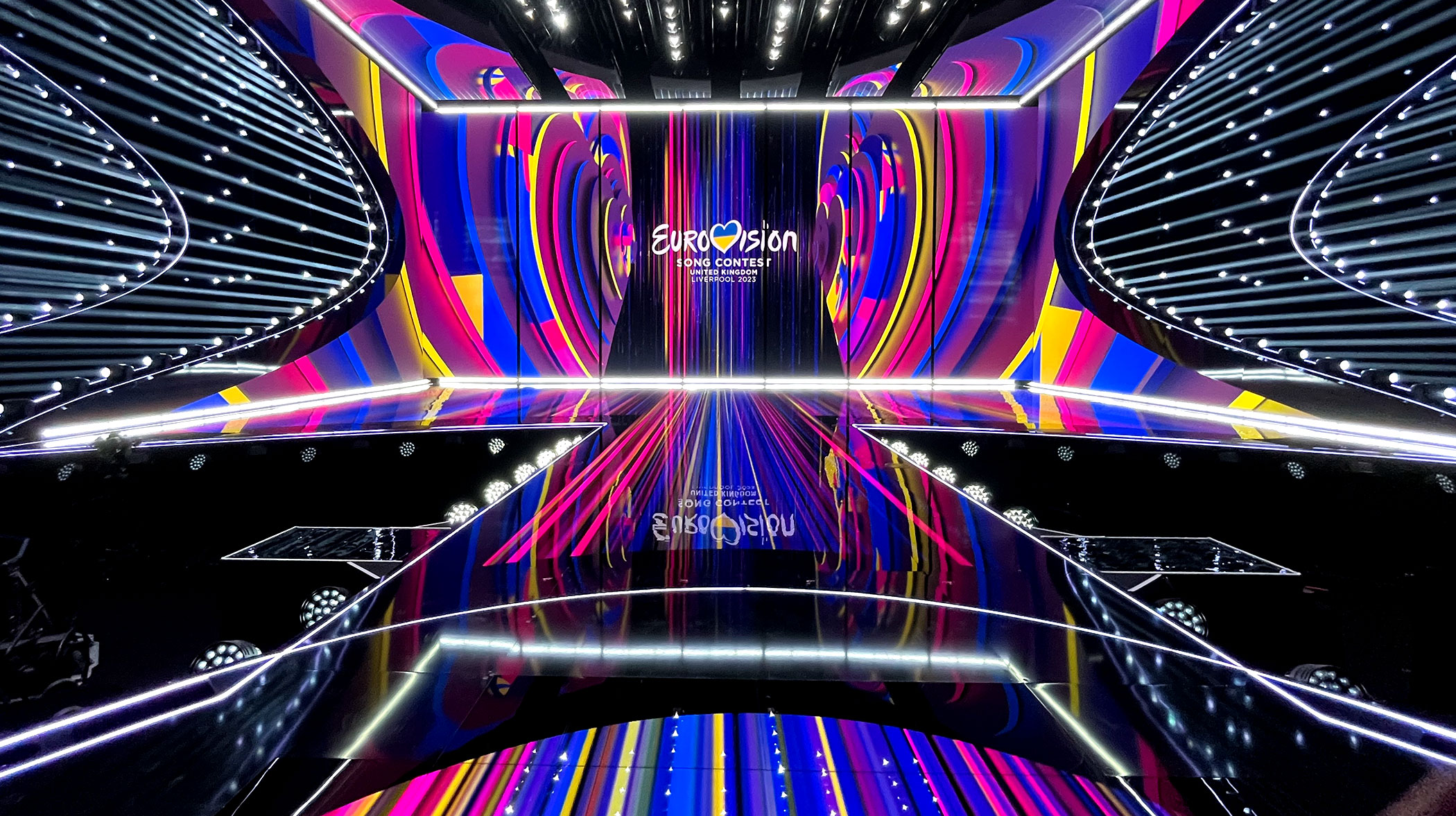 Creative Technology Light Up Eurovision 2023 Stage With 40 Million Pixels Faber 