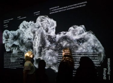 Projection in Nxt Museum Amsterdam